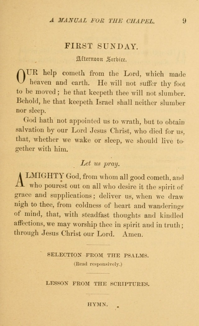 Manual for the chapel of Girard College page 16