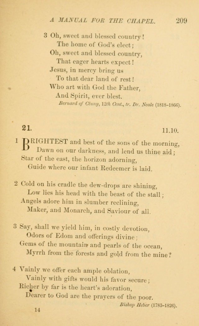 Manual for the chapel of Girard College page 216