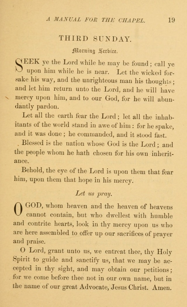 Manual for the chapel of Girard College page 26