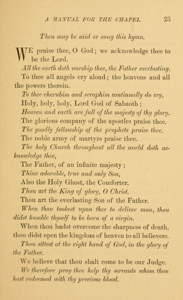 Manual for the chapel of Girard College page 30
