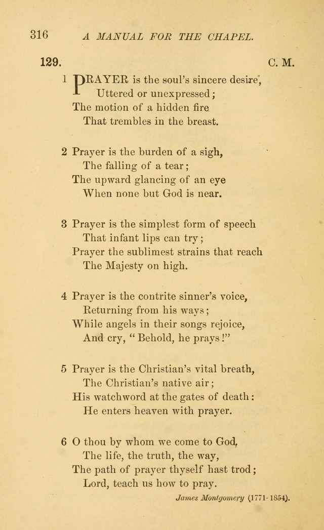 Manual for the chapel of Girard College page 325