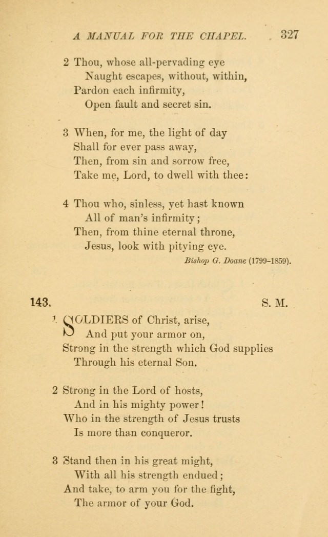 Manual for the chapel of Girard College page 336