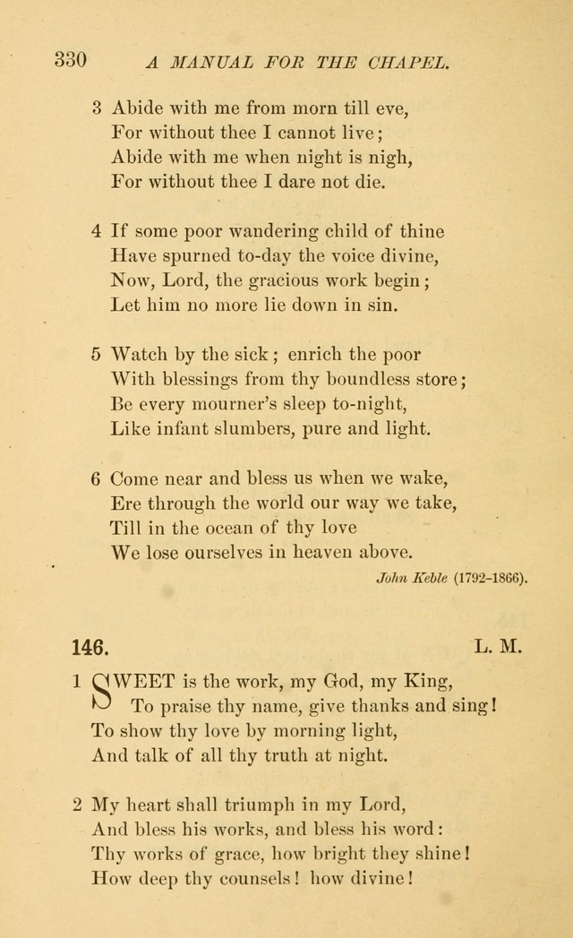 Manual for the chapel of Girard College page 339
