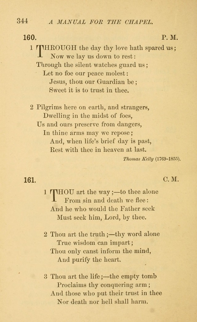 Manual for the chapel of Girard College page 353