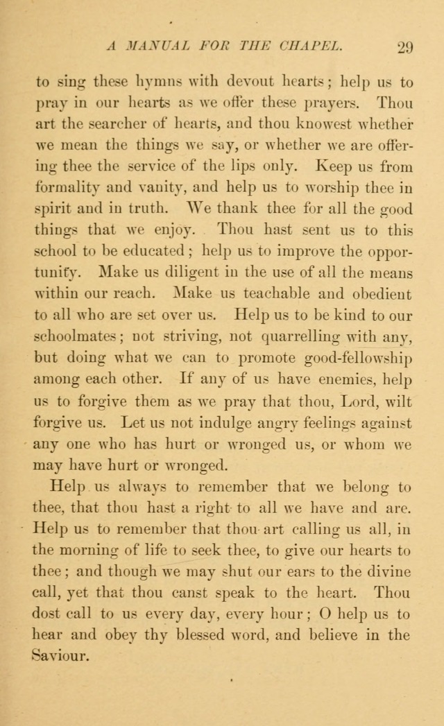 Manual for the chapel of Girard College page 36