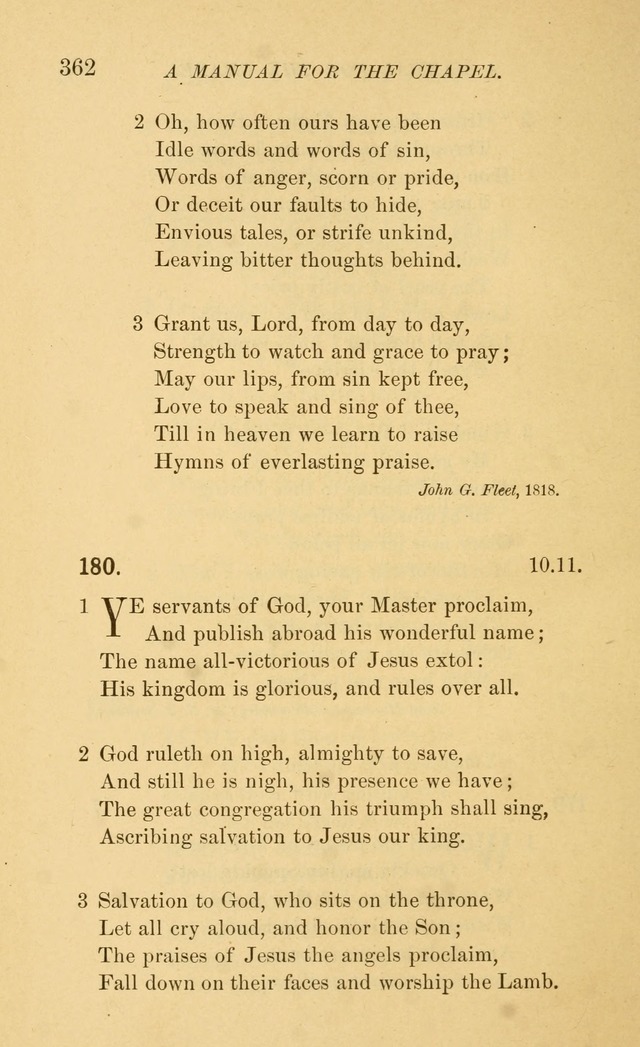 Manual for the chapel of Girard College page 371