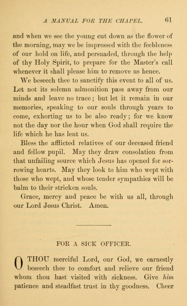 Manual for the chapel of Girard College page 68