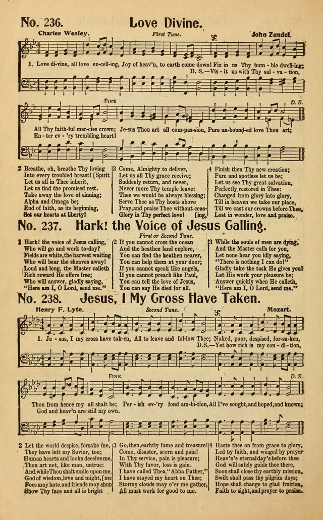 Make Christ King: a selection of high class gospel music for use in general worship and special evangelistic meetings page 216