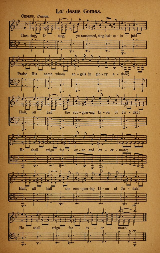 Make Christ King. Combined: a selection of high class gospel hymns for use in general worship and special evangelistic meetings page 172
