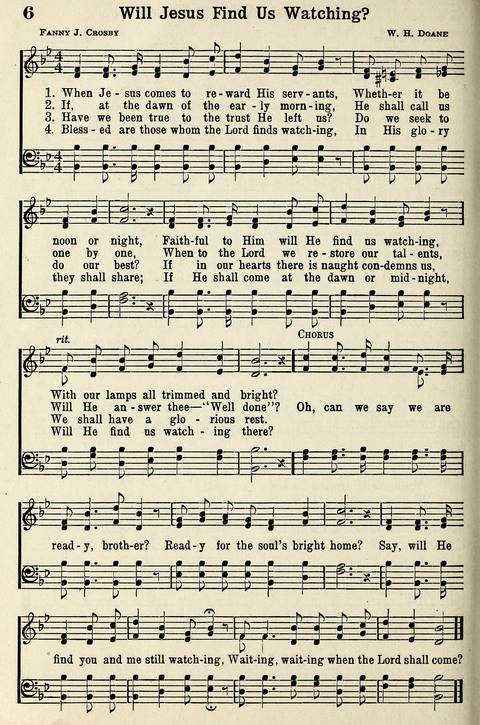 Moody Centenary Song Book page 6