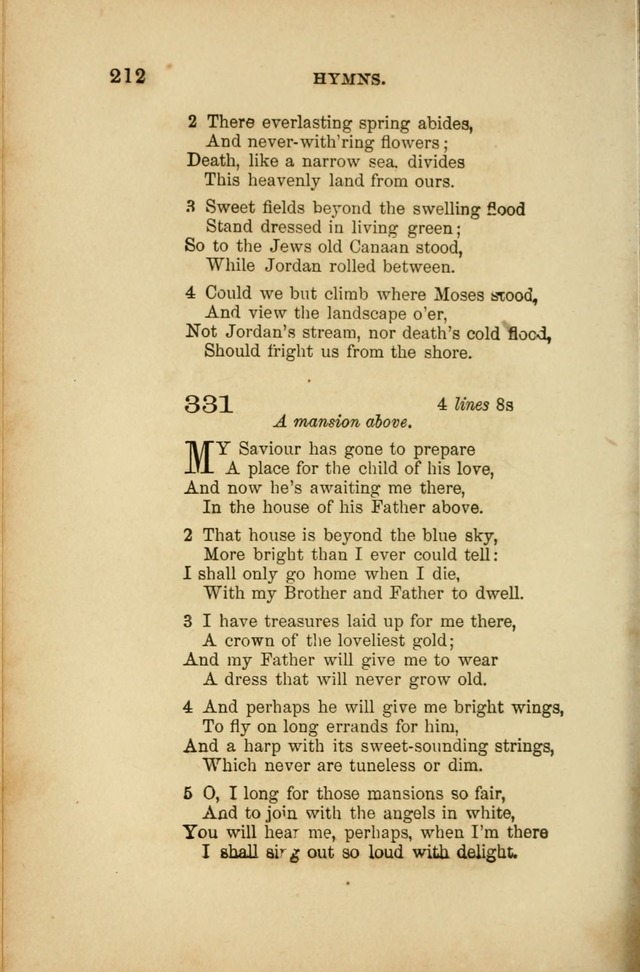A Manual of Devotion and Hymns for the House of Refuge, City of New York page 290