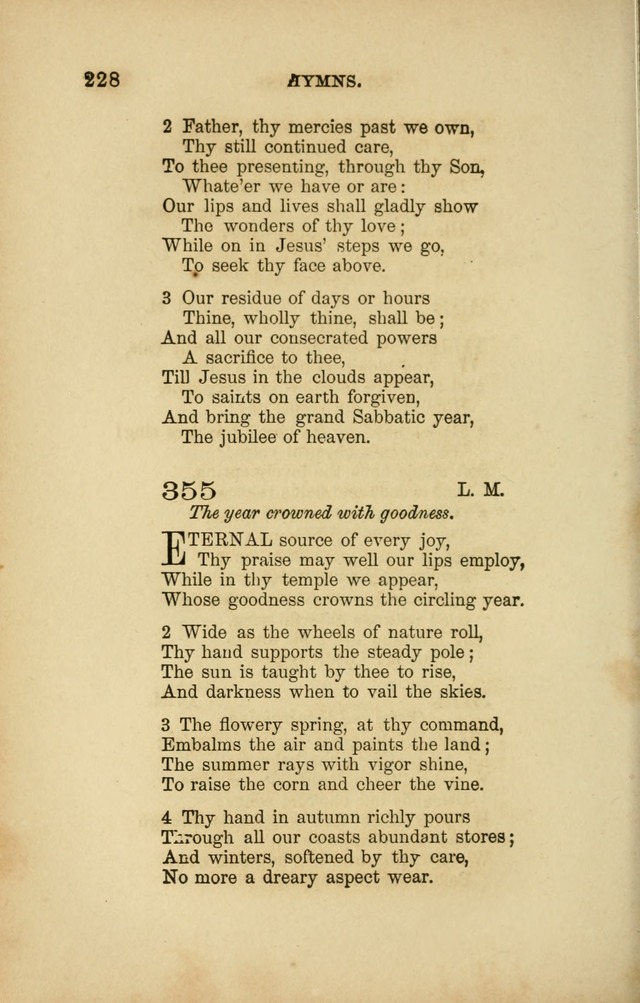 A Manual of Devotion and Hymns for the House of Refuge, City of New York page 306
