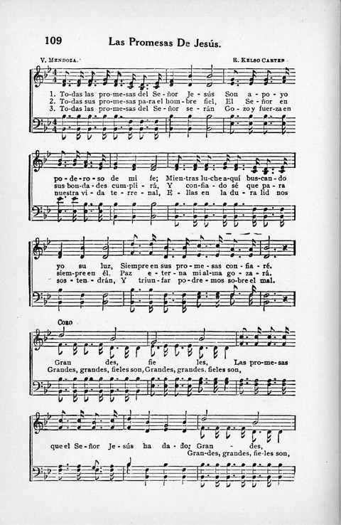 Melodias Evangelicas para el Uso de las Iglesias Evangelicas de Habla Española en Todo el Mundo page 115