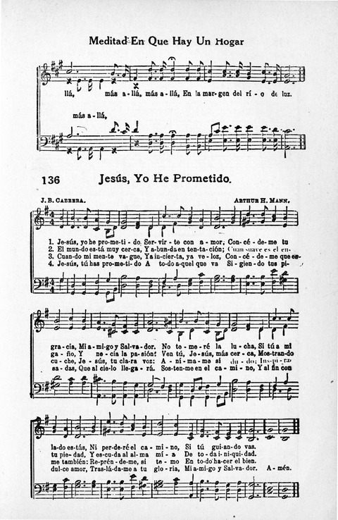 Melodias Evangelicas para el Uso de las Iglesias Evangelicas de Habla Española en Todo el Mundo page 142