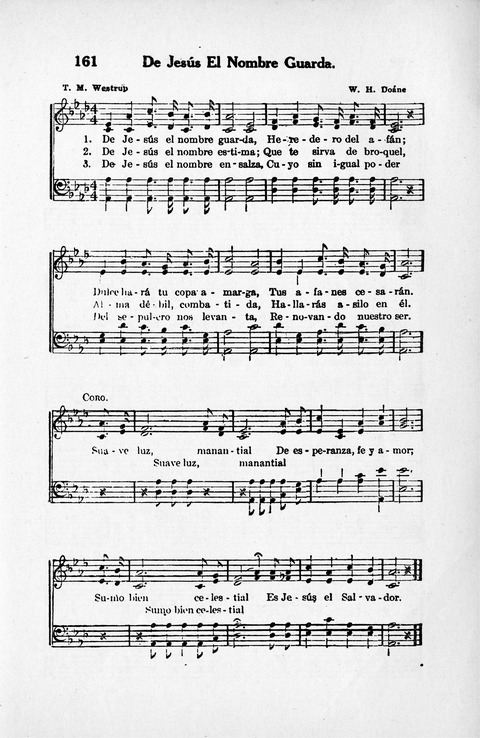 Melodias Evangelicas para el Uso de las Iglesias Evangelicas de Habla Española en Todo el Mundo page 168