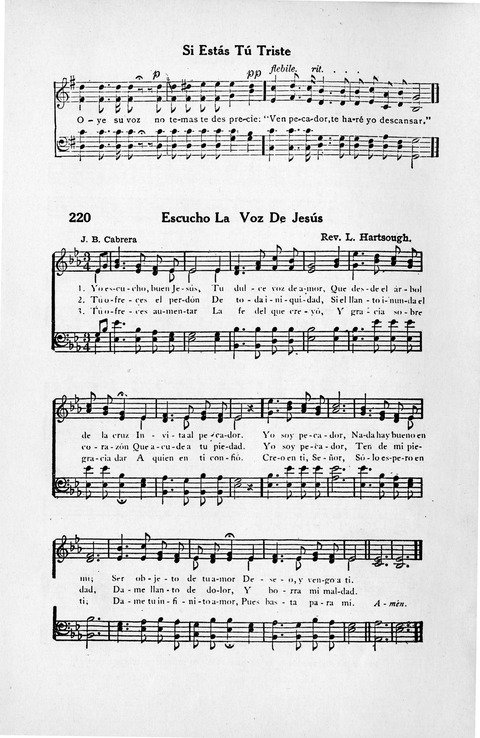 Melodias Evangelicas para el Uso de las Iglesias Evangelicas de Habla Española en Todo el Mundo page 224