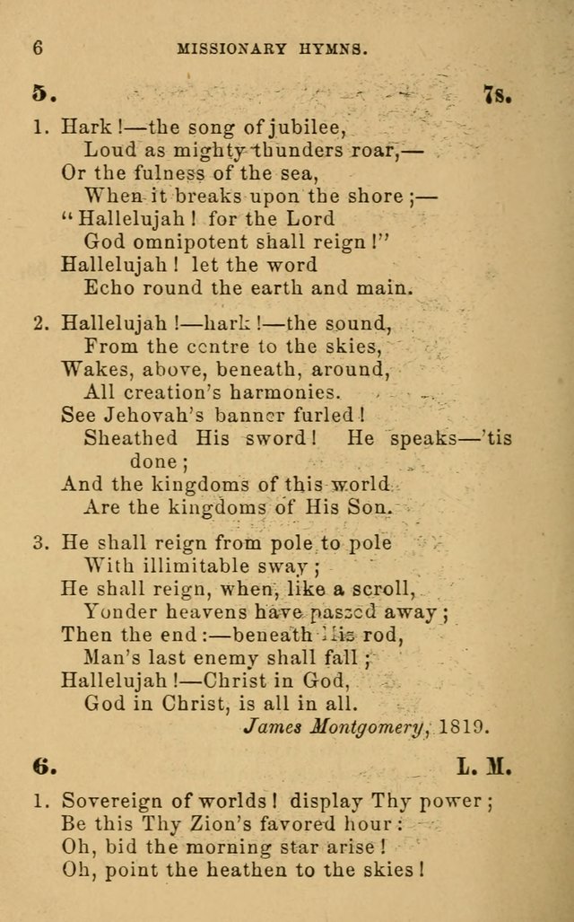 Missionary Hymns page 6