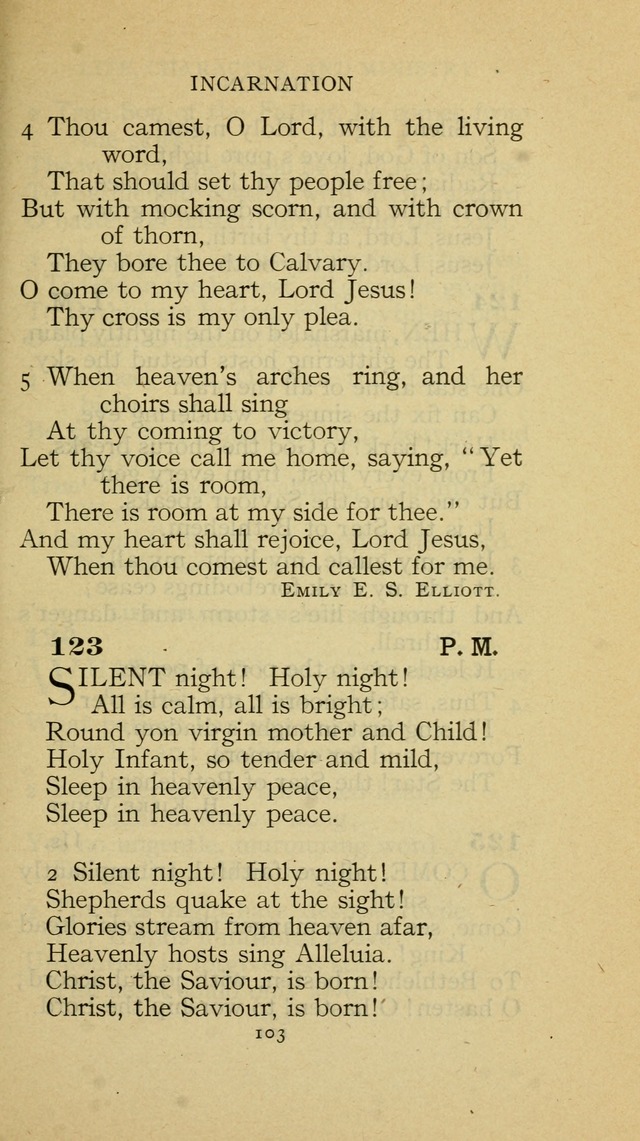 The Methodist Hymnal (Text only edition) page 103
