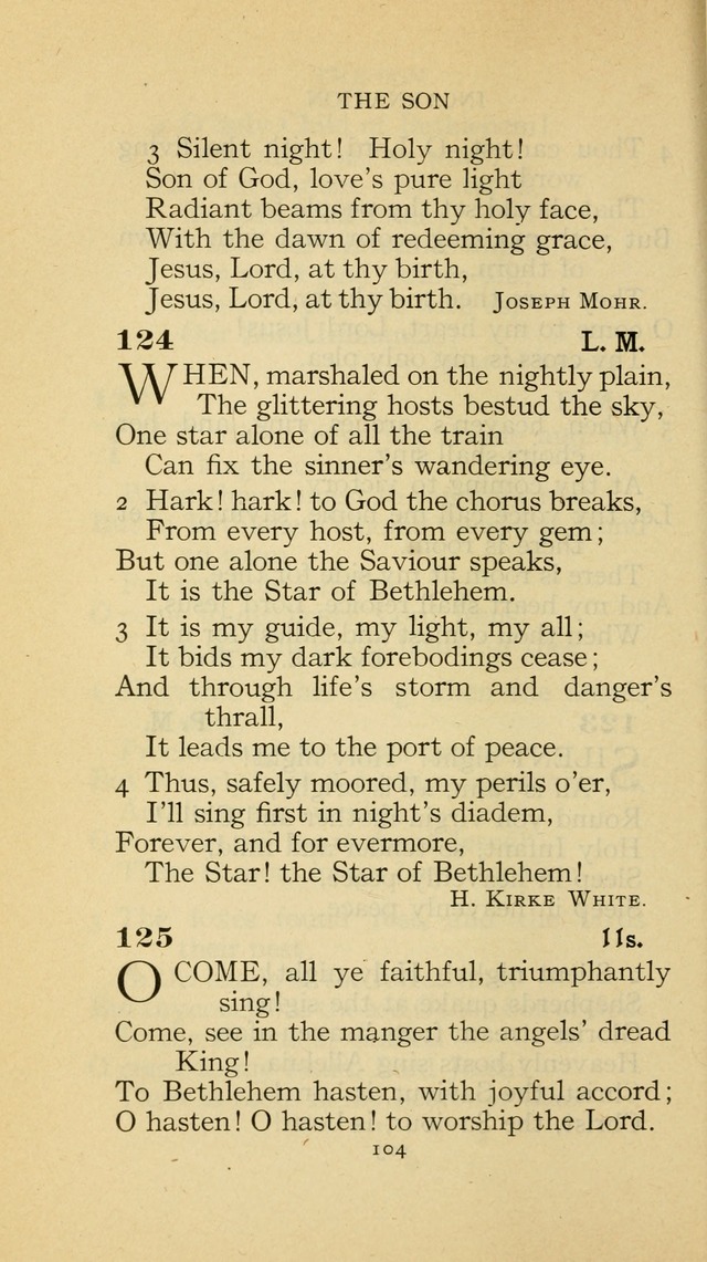 The Methodist Hymnal (Text only edition) page 104