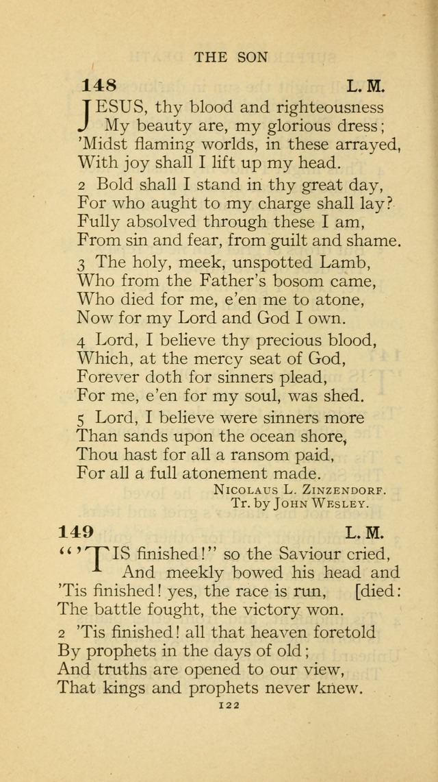 The Methodist Hymnal (Text only edition) page 122