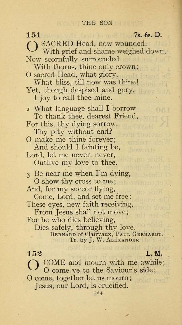 The Methodist Hymnal (Text only edition) page 124