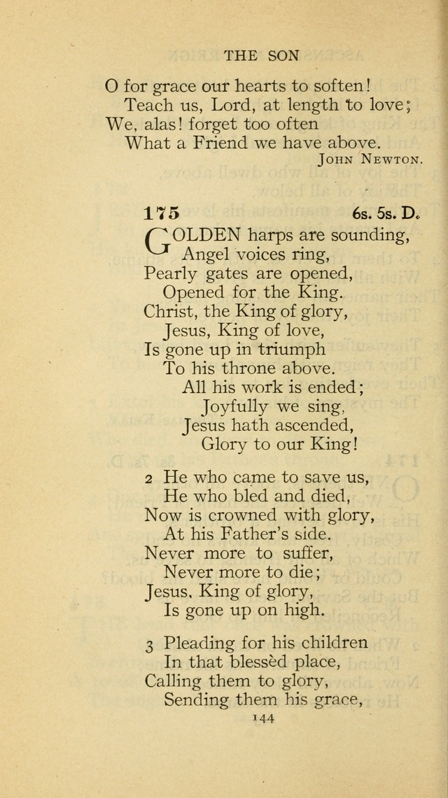The Methodist Hymnal (Text only edition) page 144