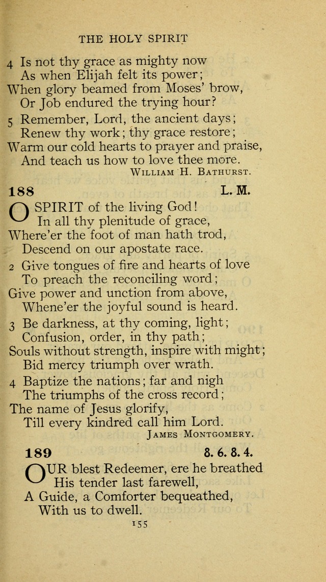 The Methodist Hymnal (Text only edition) page 155