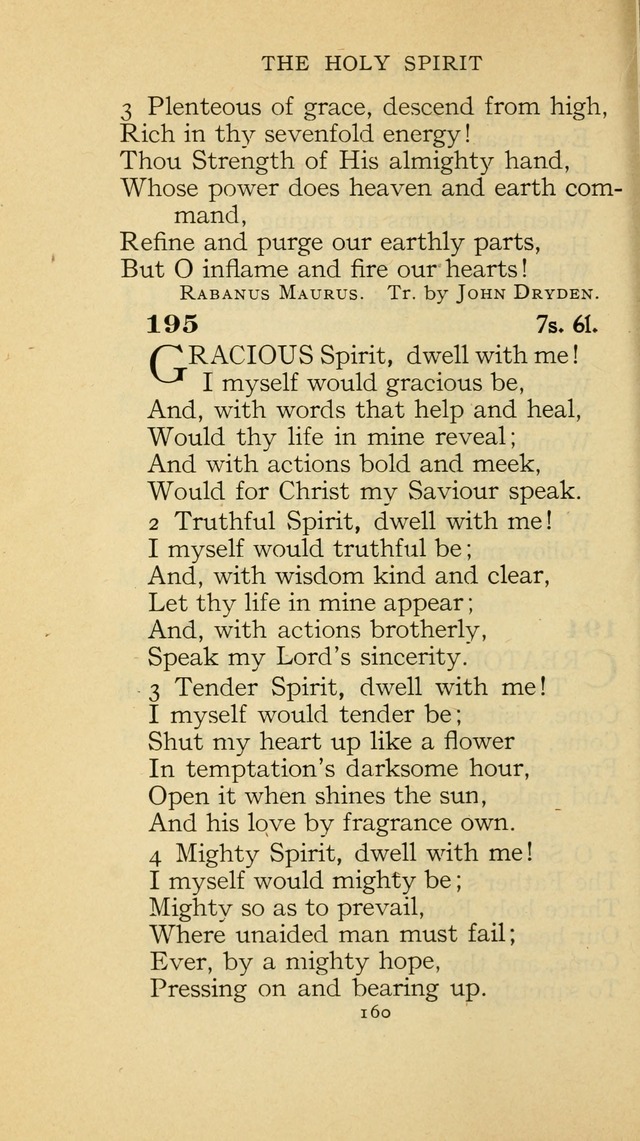 The Methodist Hymnal (Text only edition) page 160