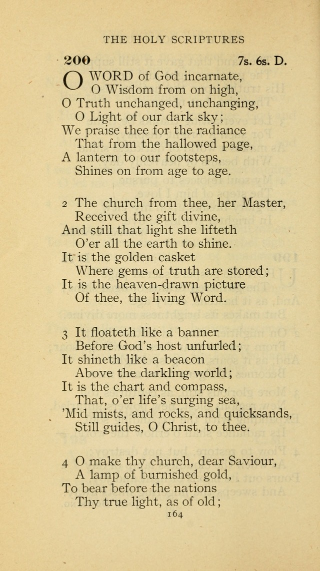 The Methodist Hymnal (Text only edition) page 164