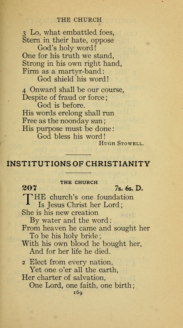 The Methodist Hymnal (Text only edition) page 169