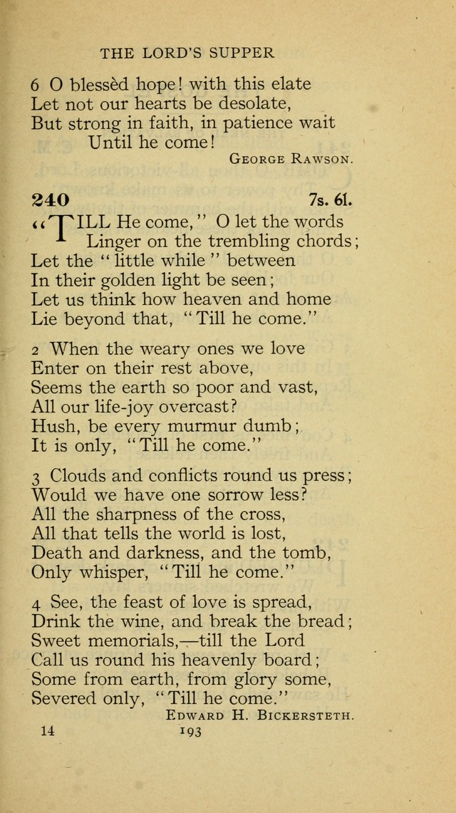 The Methodist Hymnal (Text only edition) page 193