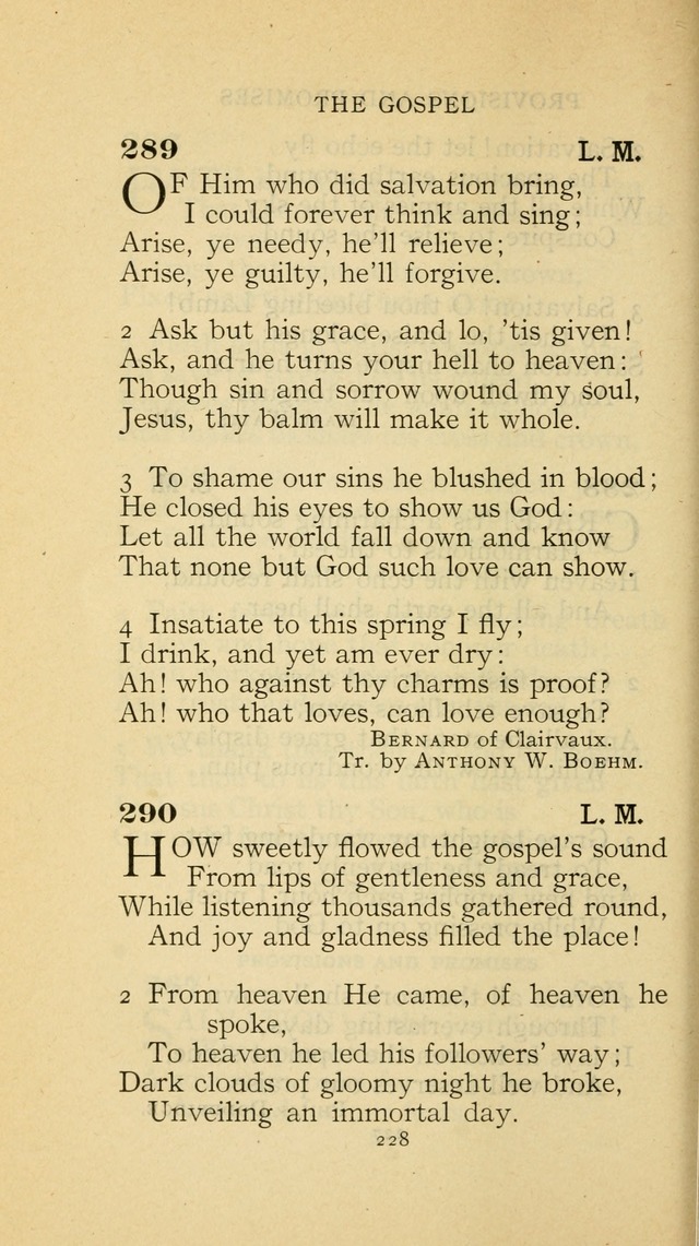 The Methodist Hymnal (Text only edition) page 228