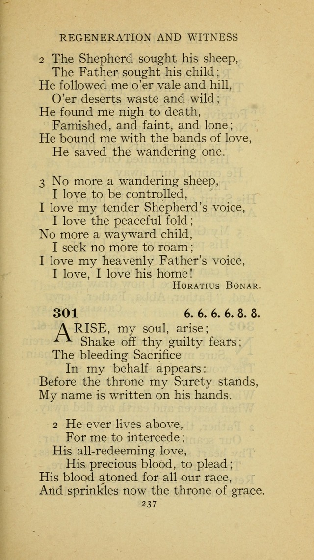 The Methodist Hymnal (Text only edition) page 237