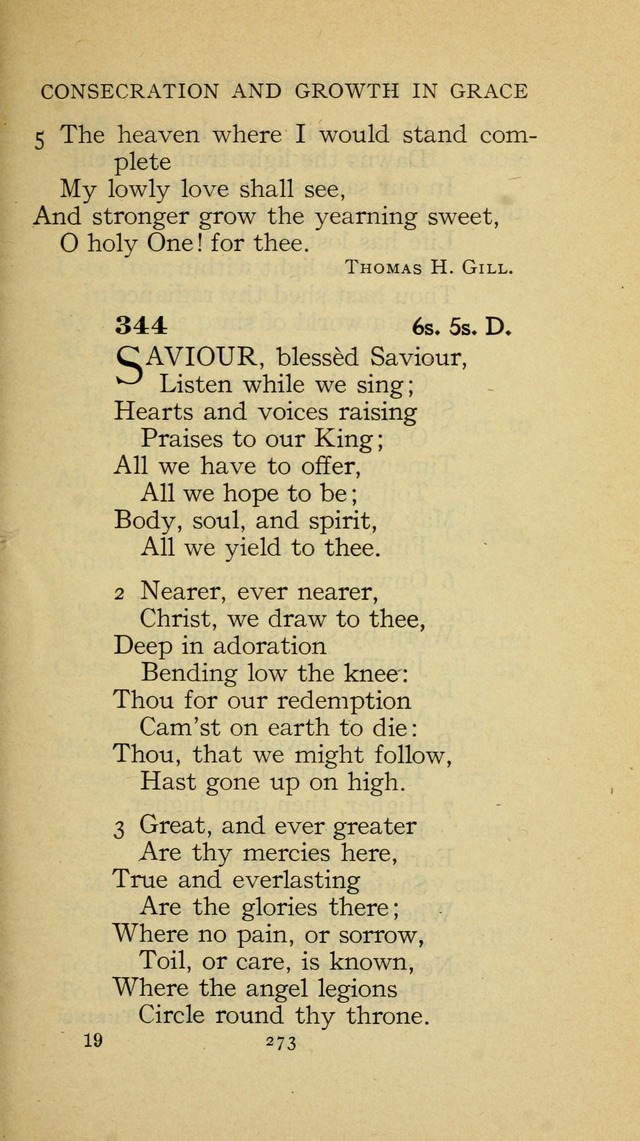 The Methodist Hymnal (Text only edition) page 273