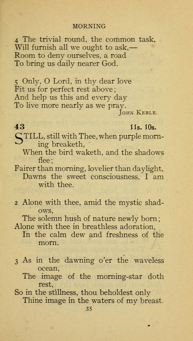 The Methodist Hymnal (Text only edition) page 35