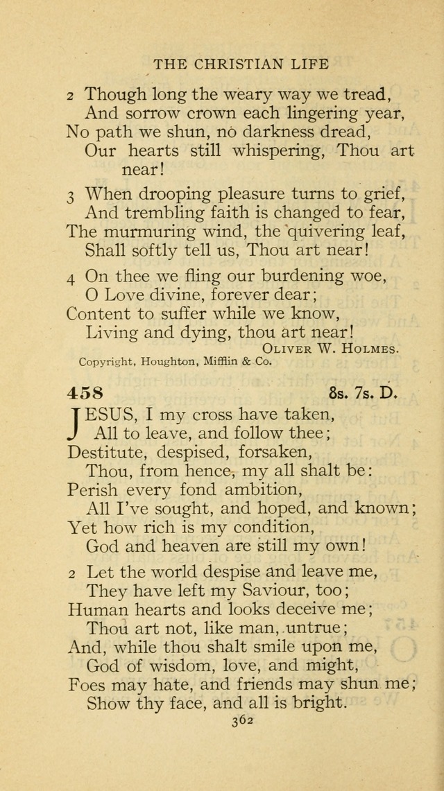 The Methodist Hymnal (Text only edition) page 362