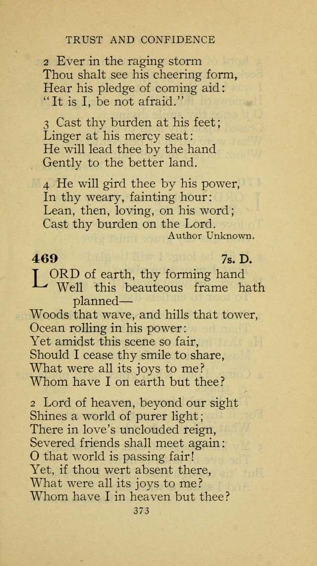 The Methodist Hymnal (Text only edition) page 373