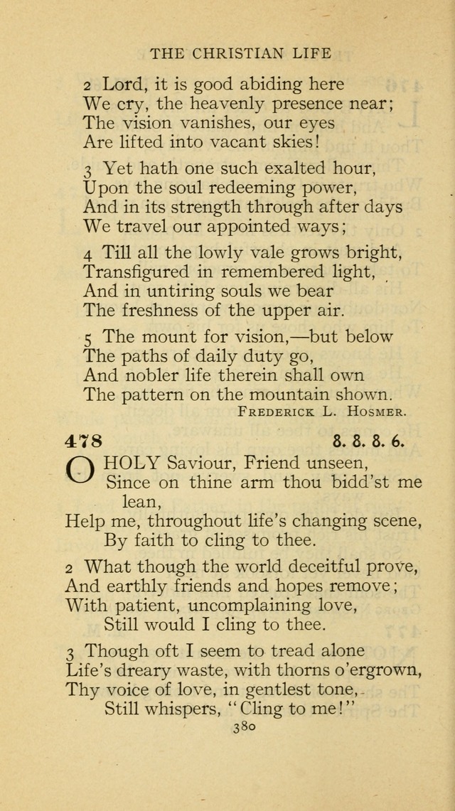 The Methodist Hymnal (Text only edition) page 380