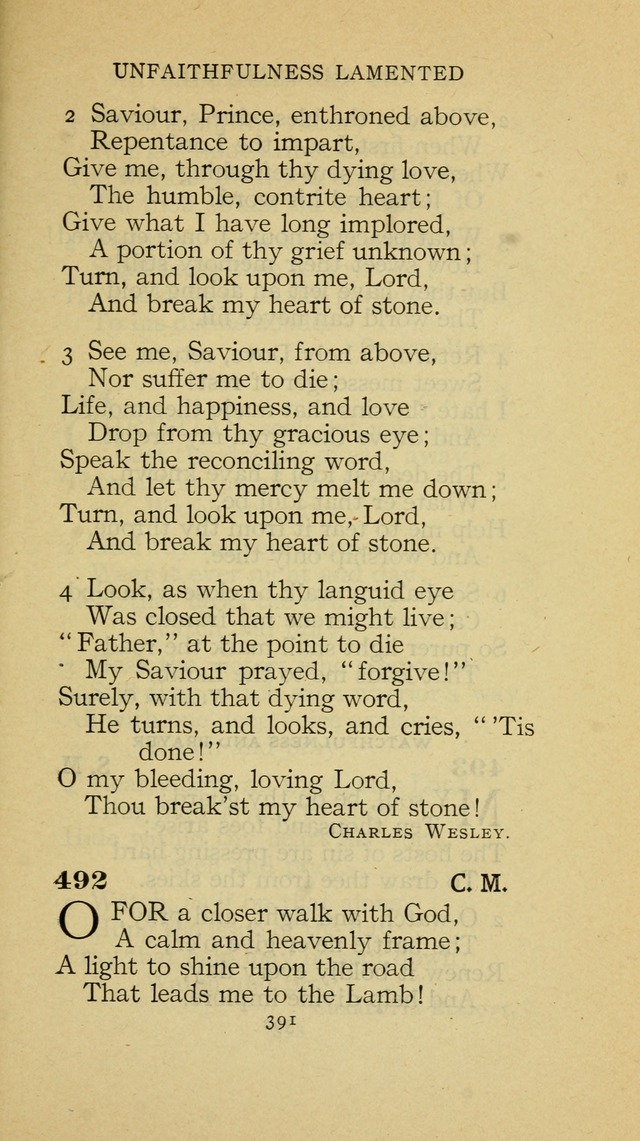 The Methodist Hymnal (Text only edition) page 391