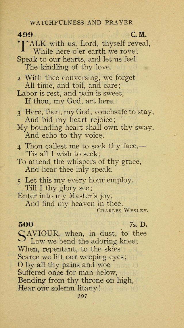 The Methodist Hymnal (Text only edition) page 397