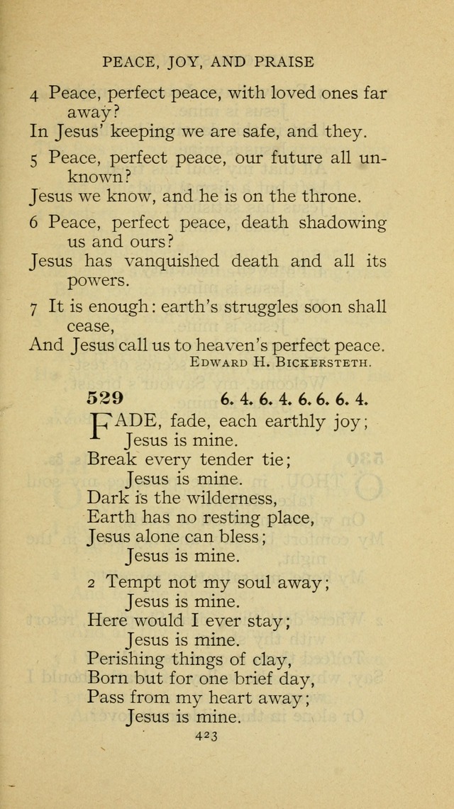 The Methodist Hymnal (Text only edition) page 423 | Hymnary.org