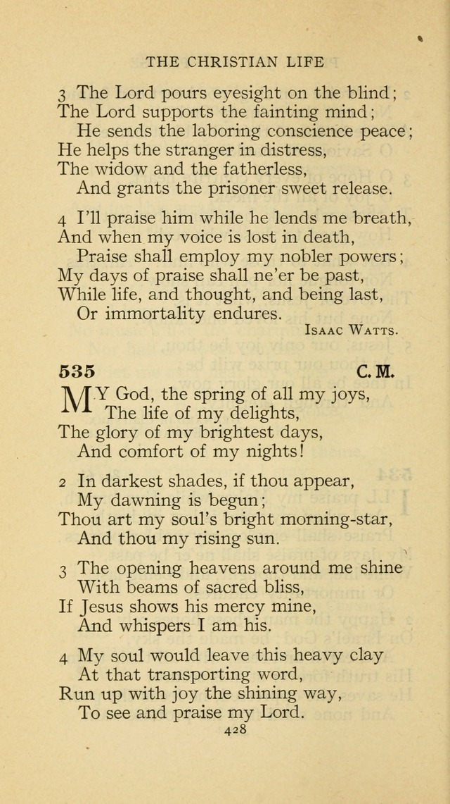 The Methodist Hymnal (Text only edition) page 428
