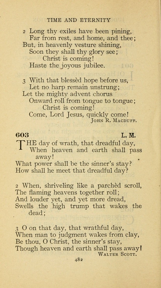 The Methodist Hymnal (Text only edition) page 482