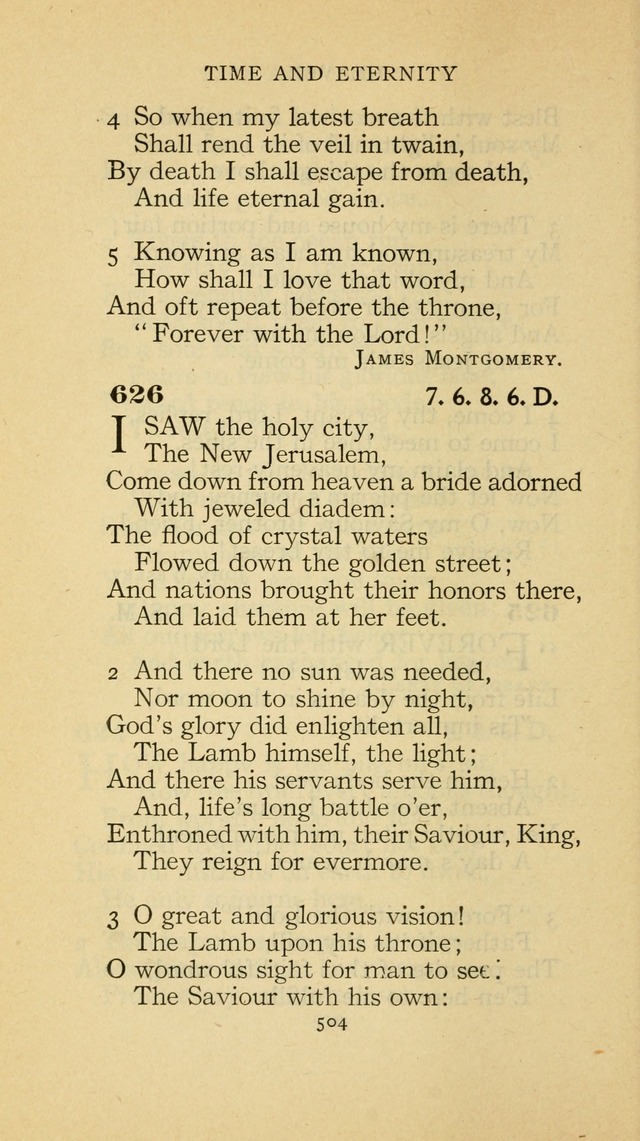The Methodist Hymnal (Text only edition) page 504
