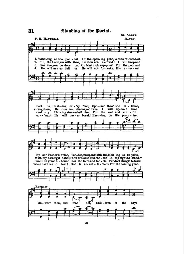 Missionary Hymnal page 28