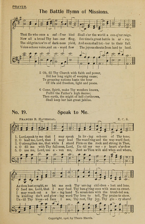 Missionary Hymns and Responsive Scripture Readings: for use in missionary meetings page 15