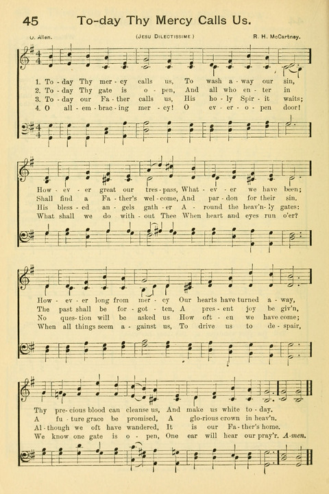 The Mission Hymnal: as adopted by the General Convention at Cincinnati page 46
