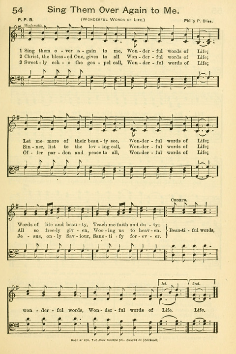 The Mission Hymnal: as adopted by the General Convention at Cincinnati page 55