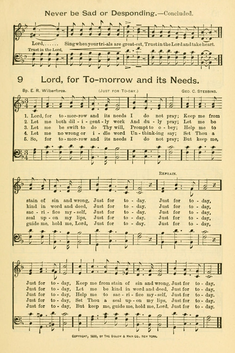 The Mission Hymnal: as adopted by the General Convention at Cincinnati page 9