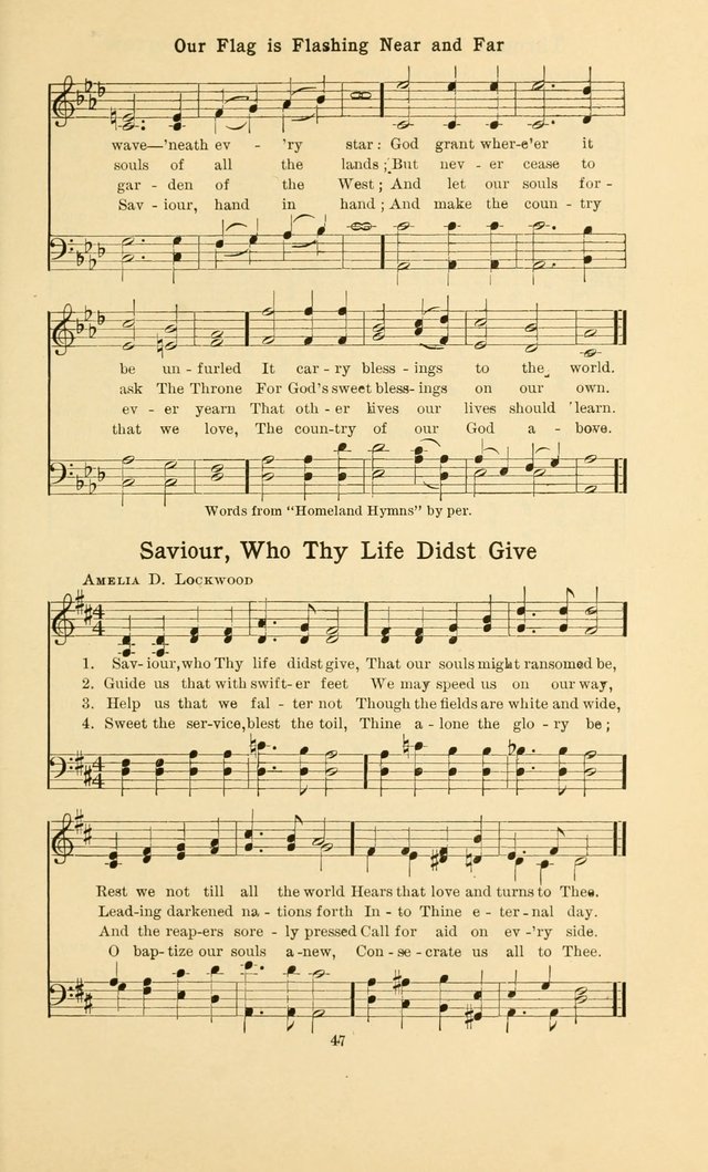 Missionary Hymnal page 52